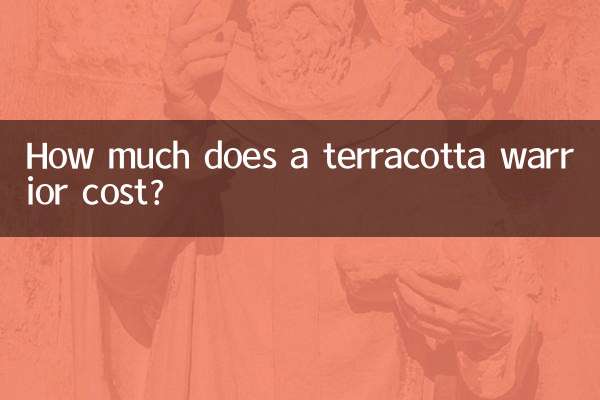 ایک ٹیراکوٹا واریر کی قیمت کتنی ہے؟