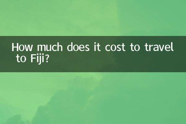 How much does it cost to travel to Fiji?
