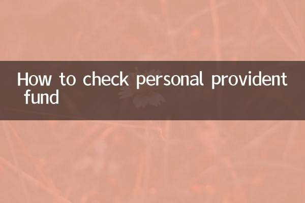 Come controllare il fondo di previdenza personale