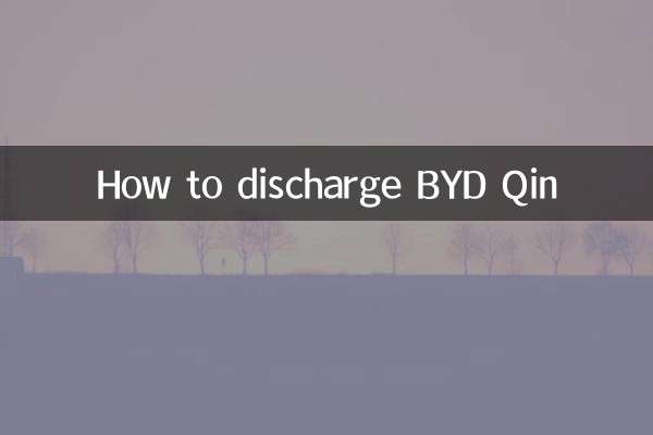 BYD Qinを排出する方法