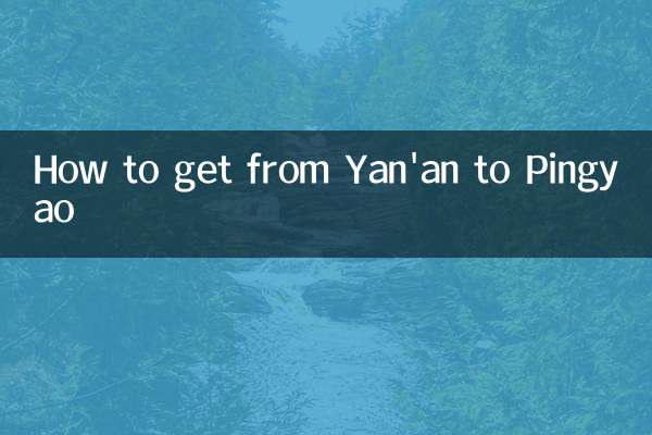 چگونه از Yan'an به Pingyao برویم