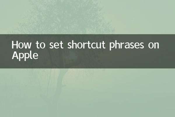 So legen Sie Verknüpfungsphrasen auf Apple fest