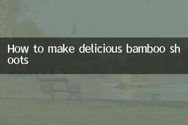 Как приготовить вкусные побеги бамбука