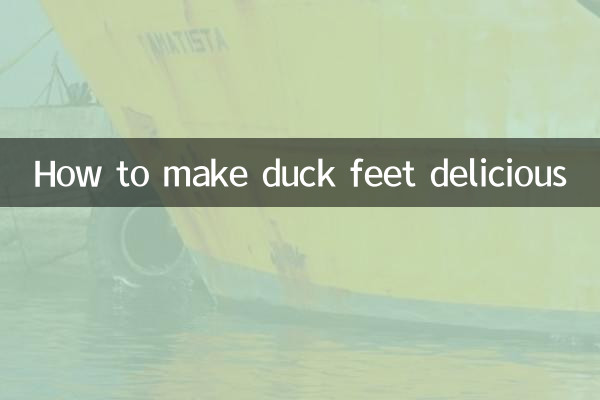 Comment rendre les pattes de canard délicieuses