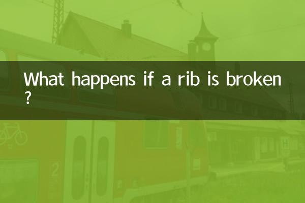 Was passiert, wenn eine Rippe gebrochen ist?