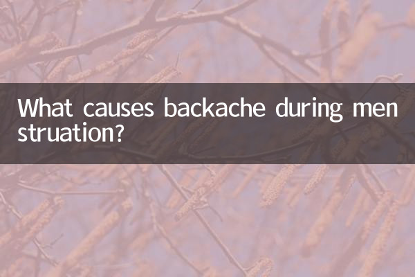 Что вызывает боль в спине во время менструации?
