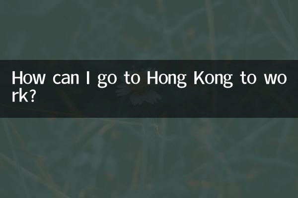 どうすれば香港に仕事に行くことができますか?