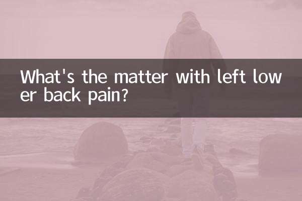 左腰の痛みはどうなったのでしょうか？