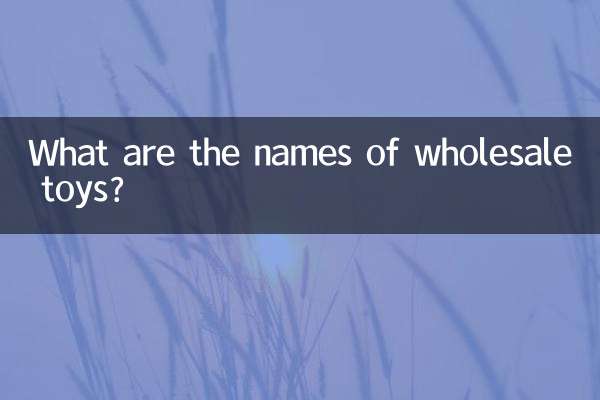 Как называются игрушки оптом?