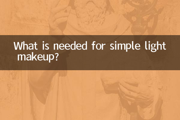 ما هو المطلوب لمكياج خفيف بسيط؟