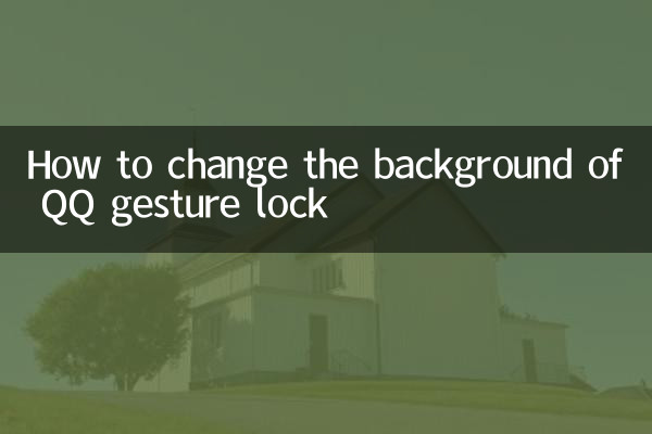 Cómo cambiar el fondo del bloqueo de gestos QQ