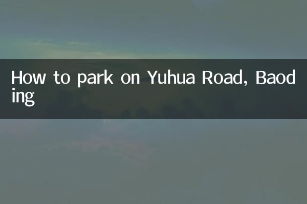 保定裕華路怎麼停車