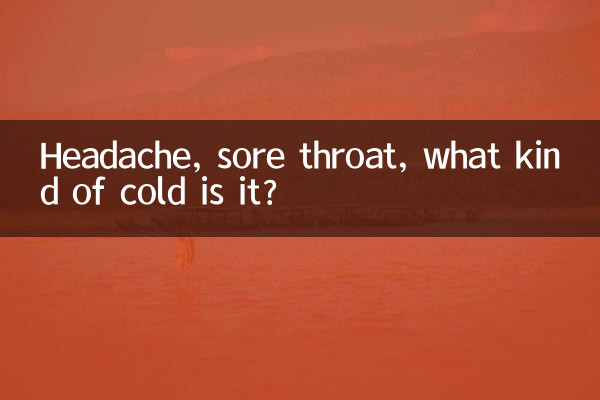 Mal di testa, mal di gola, che raffreddore è?