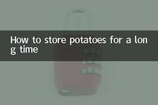 감자 오래 보관하는 방법