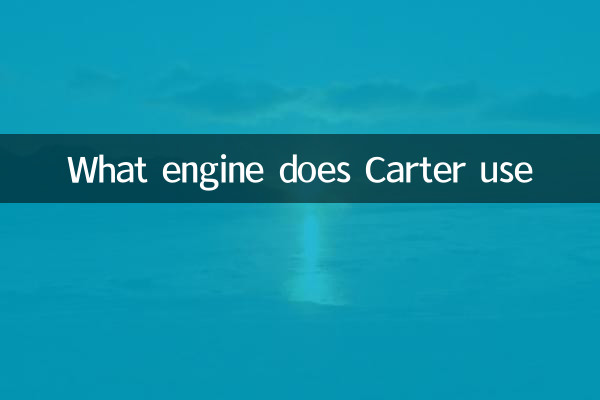 Welcher Motor benutzt Carter?