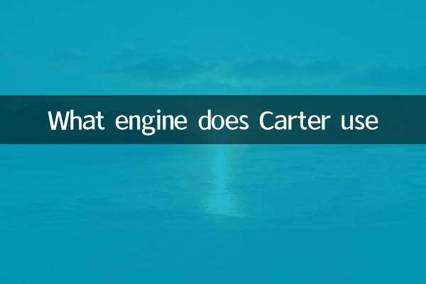 Welcher Motor benutzt Carter?