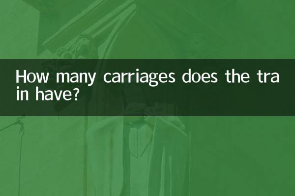 How many carriages does the train have?