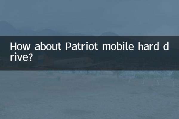 How about Patriot mobile hard drive?