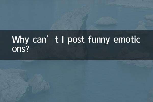 ¿Por qué no puedo publicar emoticonos divertidos?