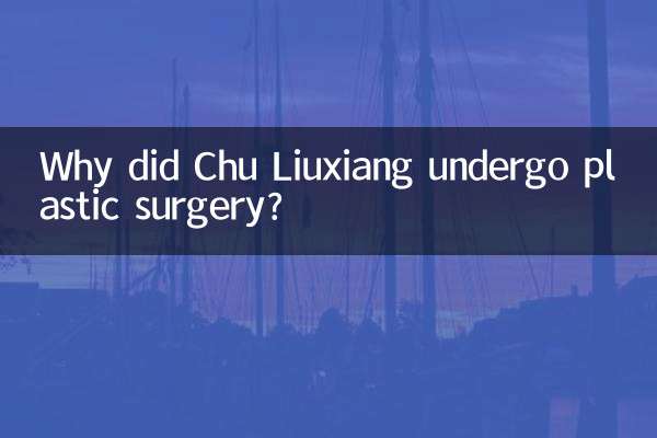 ¿Por qué Chu Liuxiang se sometió a una cirugía plástica?