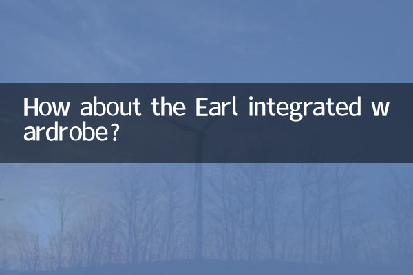 Que tal o guarda-roupa integrado Earl?