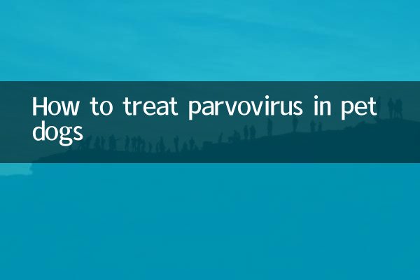 Cómo tratar el parvovirus en perros de compañía
