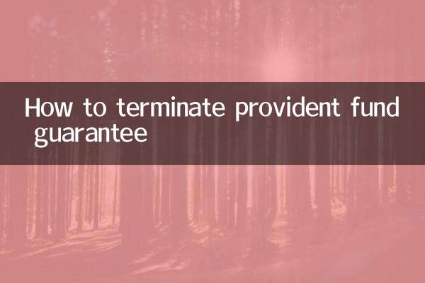 So kündigen Sie die Vorsorgefondsgarantie