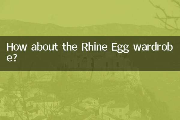 Che ne dici del guardaroba Rhine Egg?