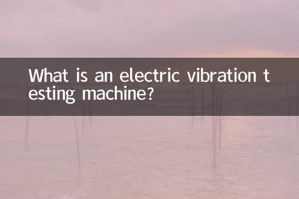 Cos'è una macchina per prove di vibrazione elettrica?