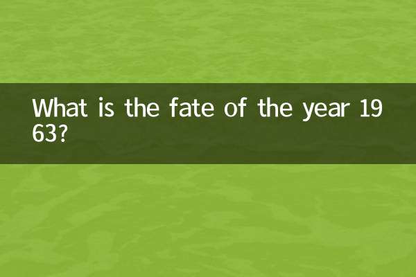 ما هو مصير عام 1963؟