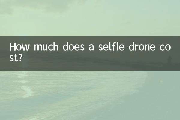 How much does a selfie drone cost?