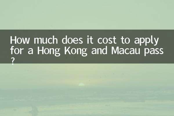 Сколько стоит подать заявление на получение пропуска в Гонконг и Макао?
