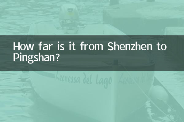 Quanto dista Shenzhen da Pingshan?