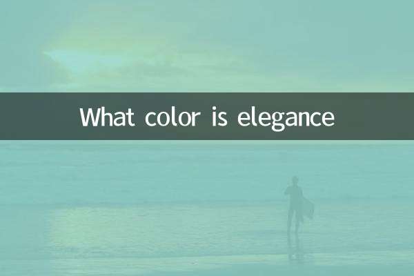 What color is elegance