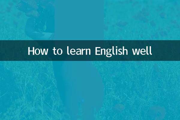 Как хорошо выучить английский