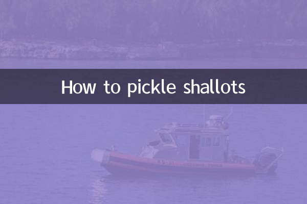 Come marinare lo scalogno