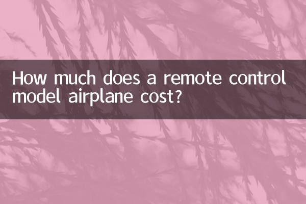 リモコン模型飛行機の価格はいくらですか?