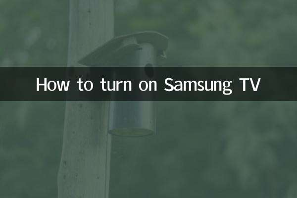 So schalten Sie den Samsung-Fernseher ein