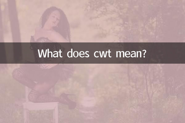 cwt মানে কি?
