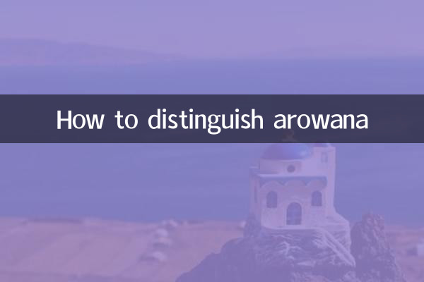 Wie man Arowana unterscheidet