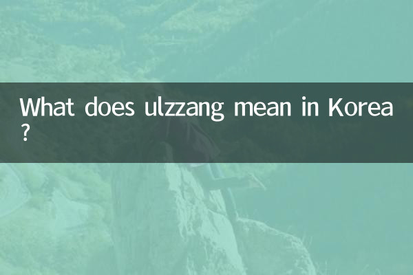 Cosa significa ulzzang in Corea?
