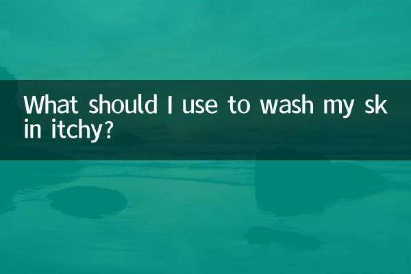 Cosa dovrei usare per lavare la pelle pruriginosa?