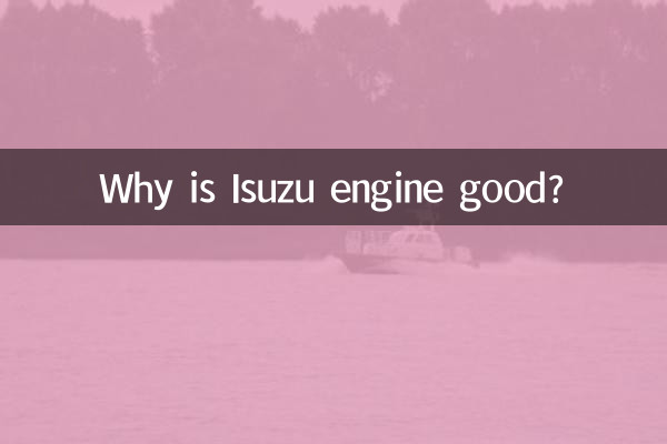 Чем хорош двигатель Isuzu?