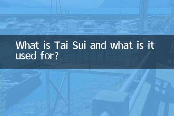 Qu’est-ce que le Tai Sui et à quoi sert-il ?