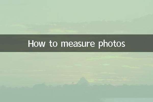 写真の測り方