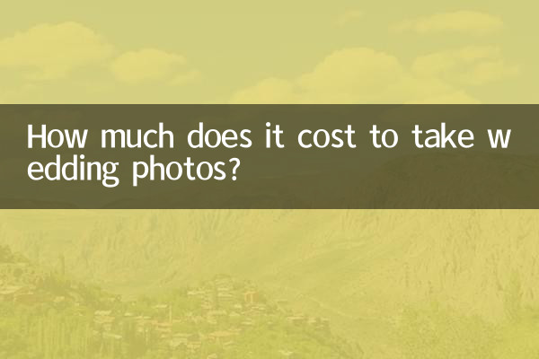 ¿Cuánto cuesta tomar fotografías de boda?