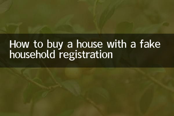 नकली घरेलू पंजीकरण के साथ घर कैसे खरीदें