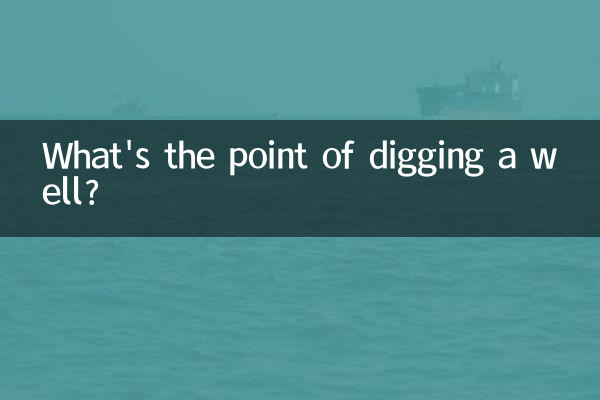 打井有什么讲究