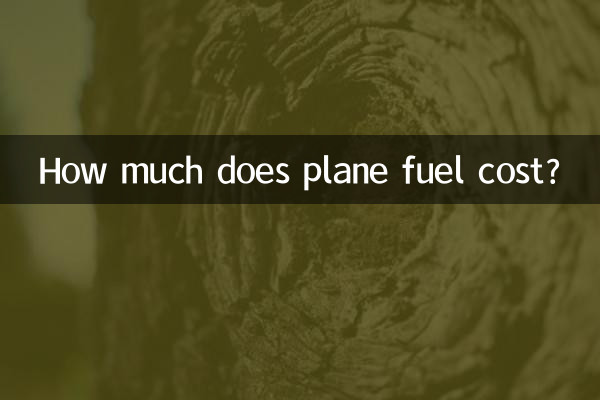 飞机燃料多少钱