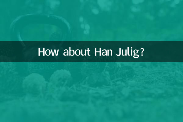 ハン・ジュリグさんはどうでしょうか？